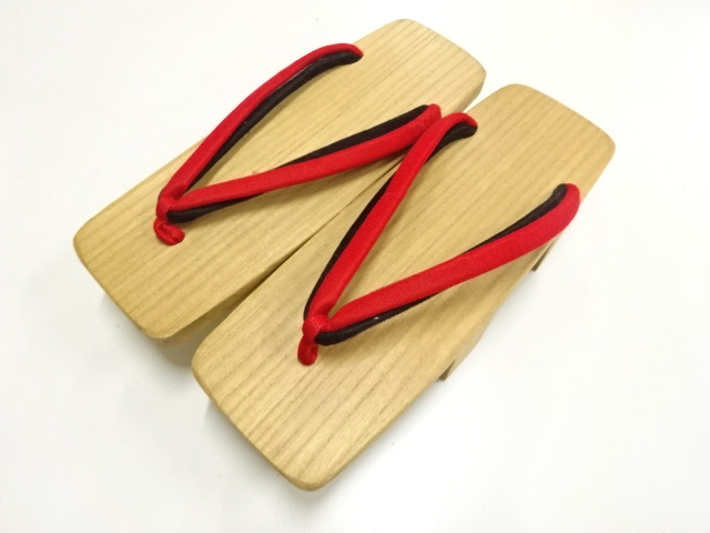 未使用品　桐下駄(23センチ)